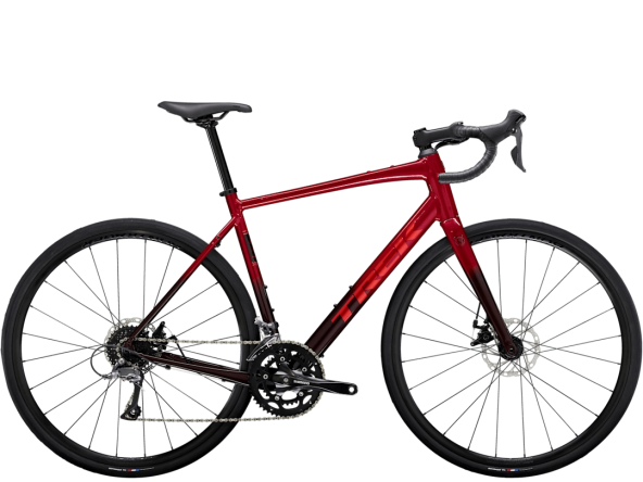Велосипед Trek Domane AL 2 Gen 4 2026 (Crimson to Dark Carmine Fade)