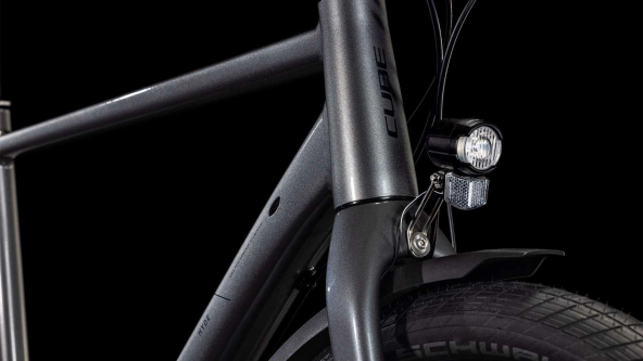 Велосипед Cube Hyde ONE FE (graphite´n´black) 2025