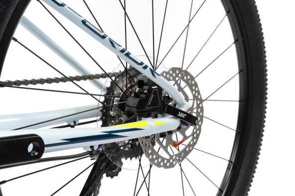 Велосипед Superior Racer XC 27 DB 27.5x13.0"(Gloss White/Petrol Blue/Neon) 2025