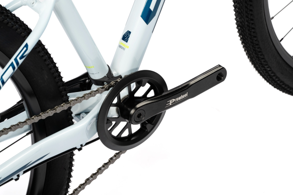 Велосипед Superior Racer XC 27 DB 27.5x13.0"(Gloss White/Petrol Blue/Neon) 2025