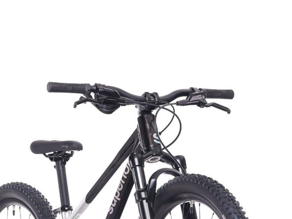 Велосипед Superior Team 24 (Gloss Brushed Alu/Rainbow Black) 2026